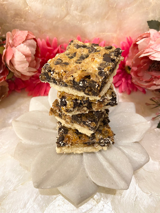 Almond Caramel Squares