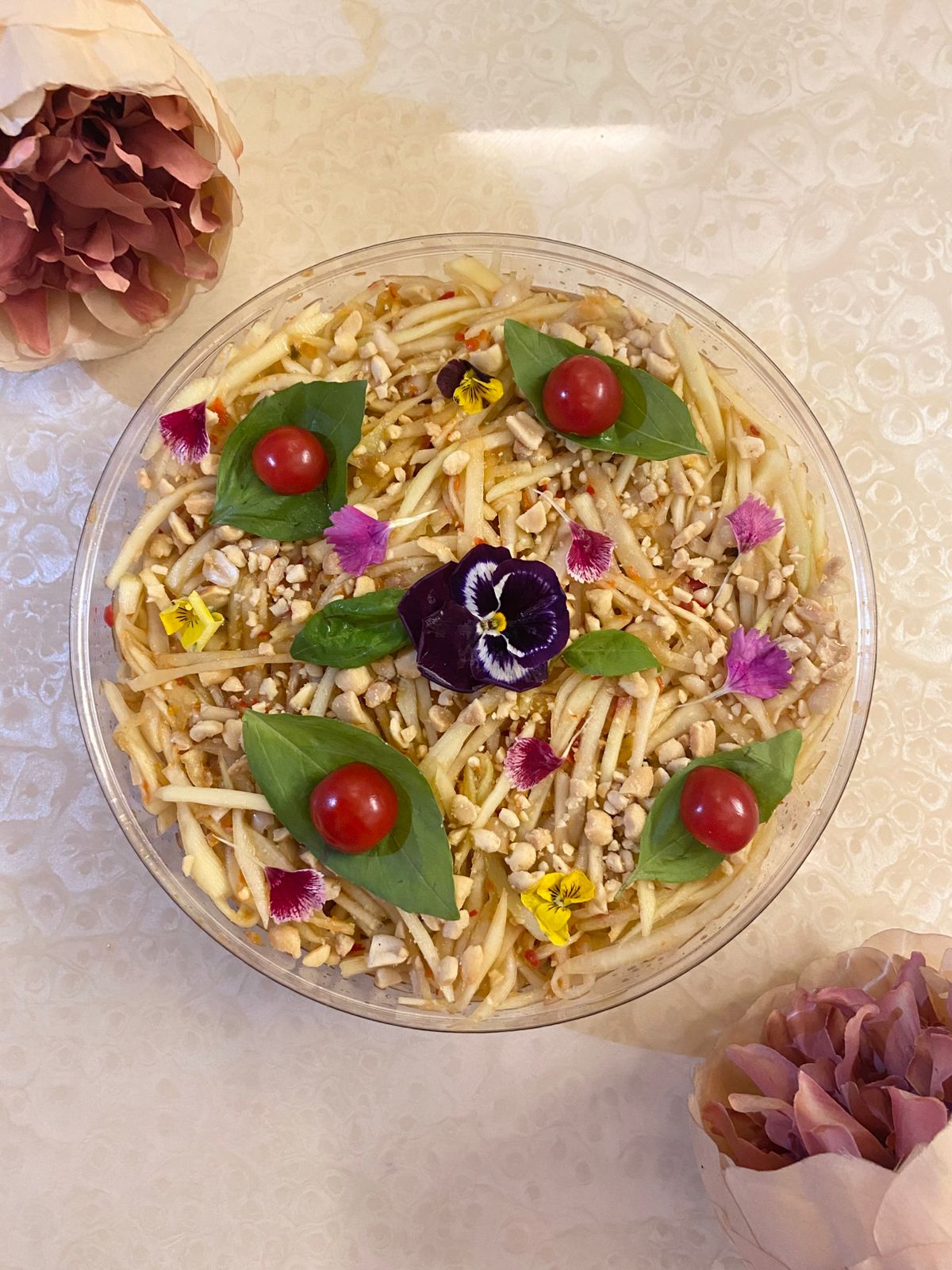 Raw Papaya Salad