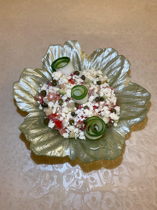 Peach & Cucumber Salad