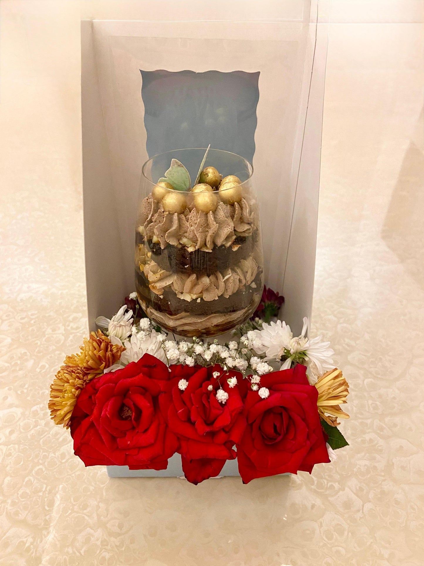 Cheesecake  in Wine Jar