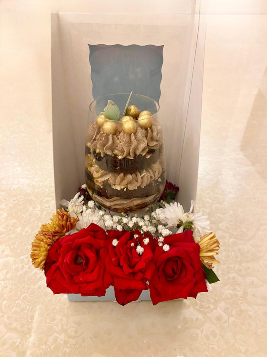 Cheesecake  in Wine Jar